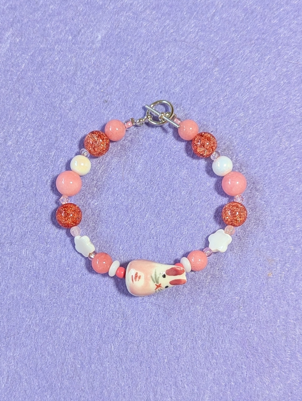 Bunny Beaded Bracelet 🐇